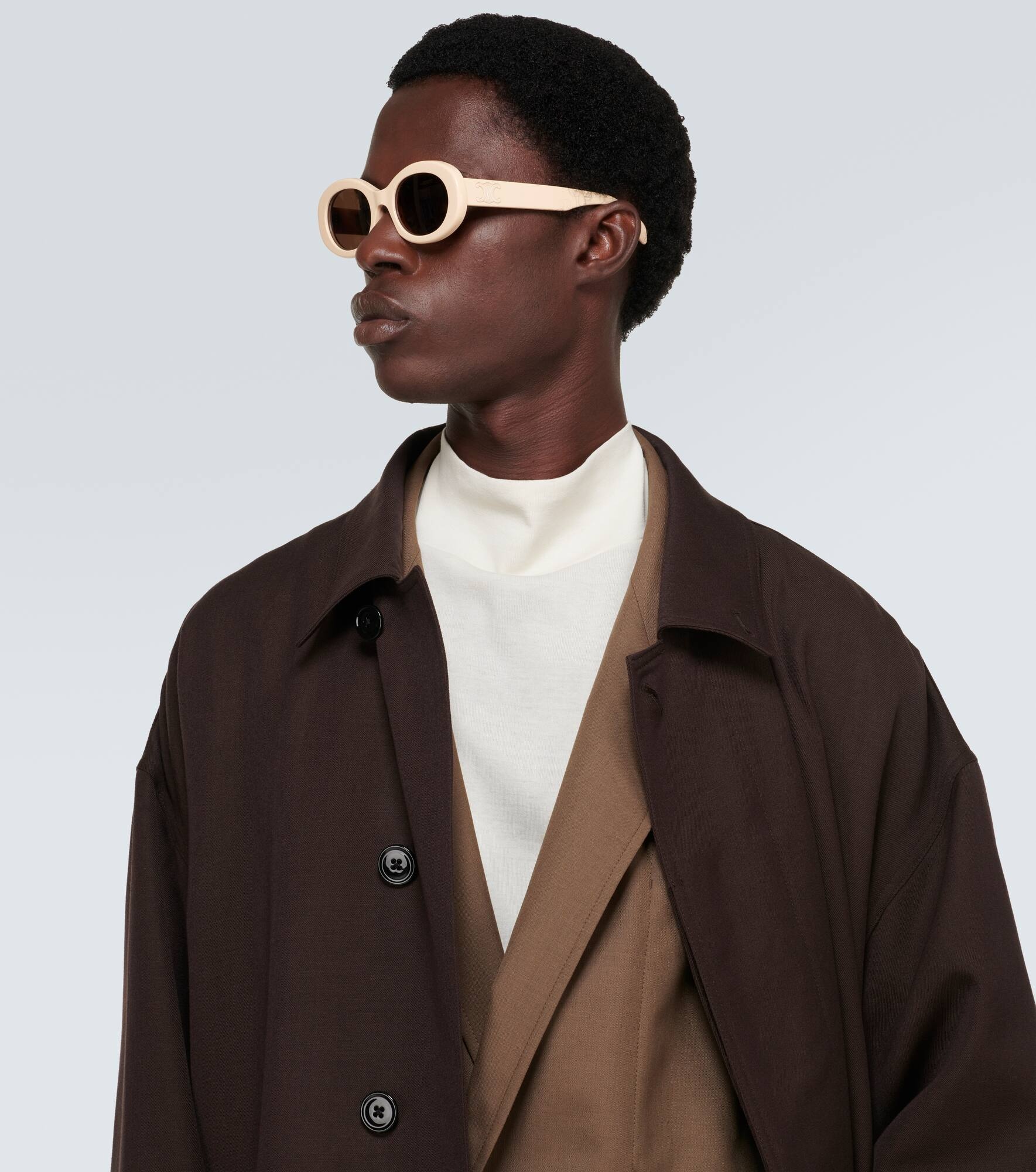 Triomphe 01 oval sunglasses - 3