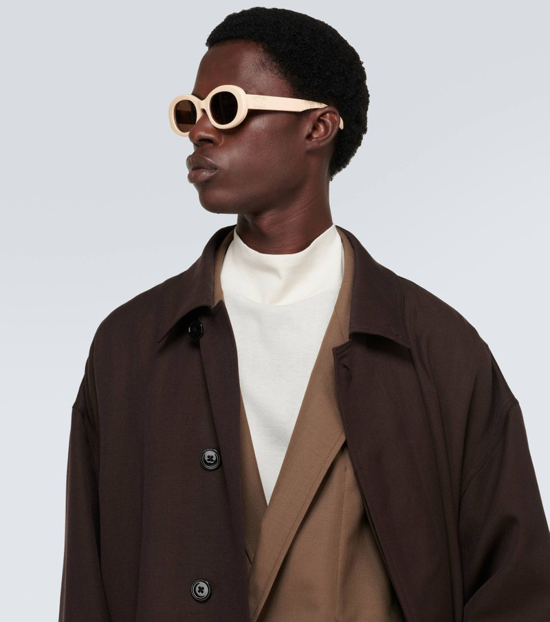 CELINE Triomphe 01 oval sunglasses outlook