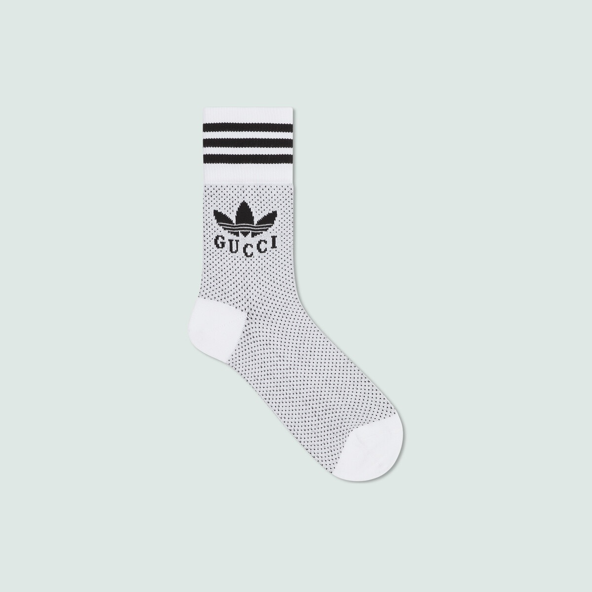 adidas x Gucci knit cotton ankle socks - 1