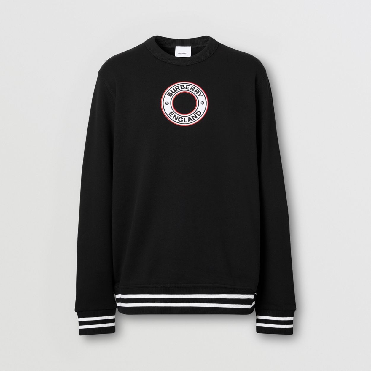 Logo Graphic Appliqué Cotton Sweatshirt - 1