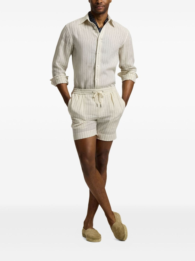 Ralph Lauren pinstripe linen shirt outlook