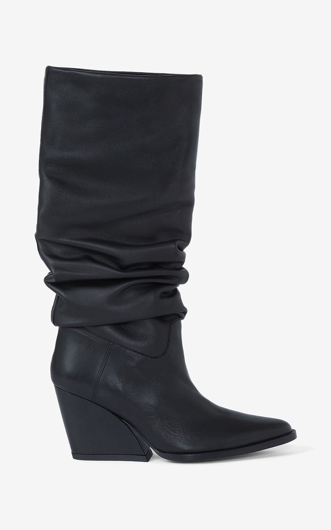 Billow high-heeled leather boots - 1
