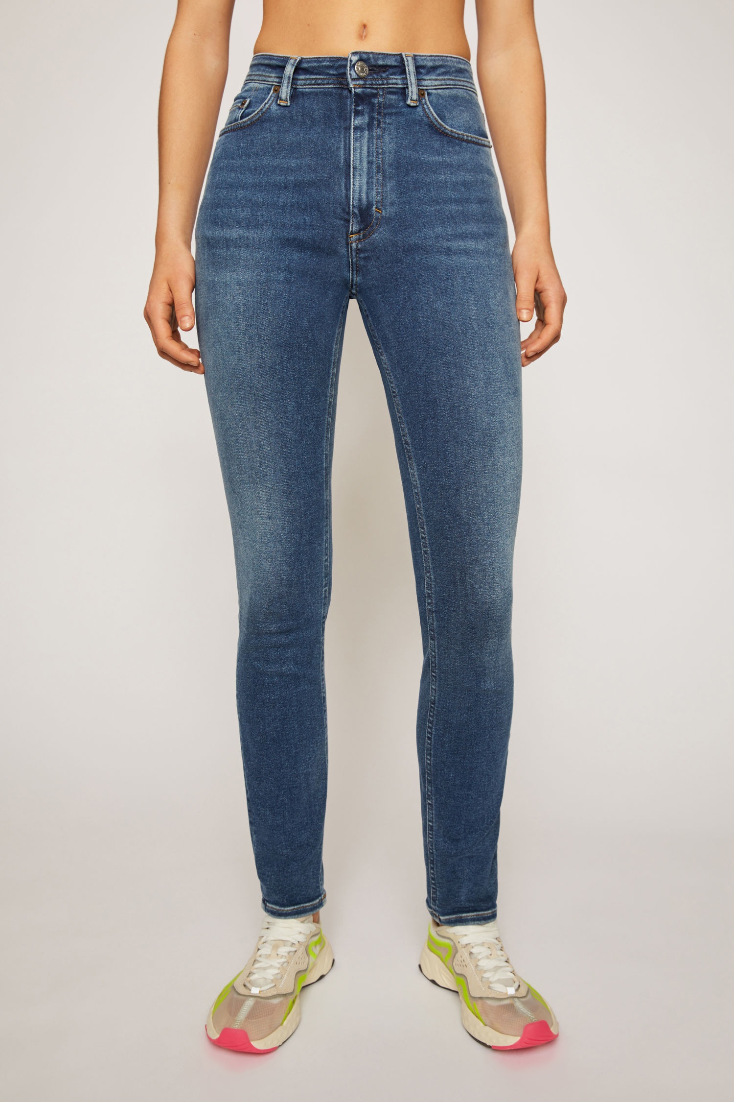 High-rise skinny jeans - 2