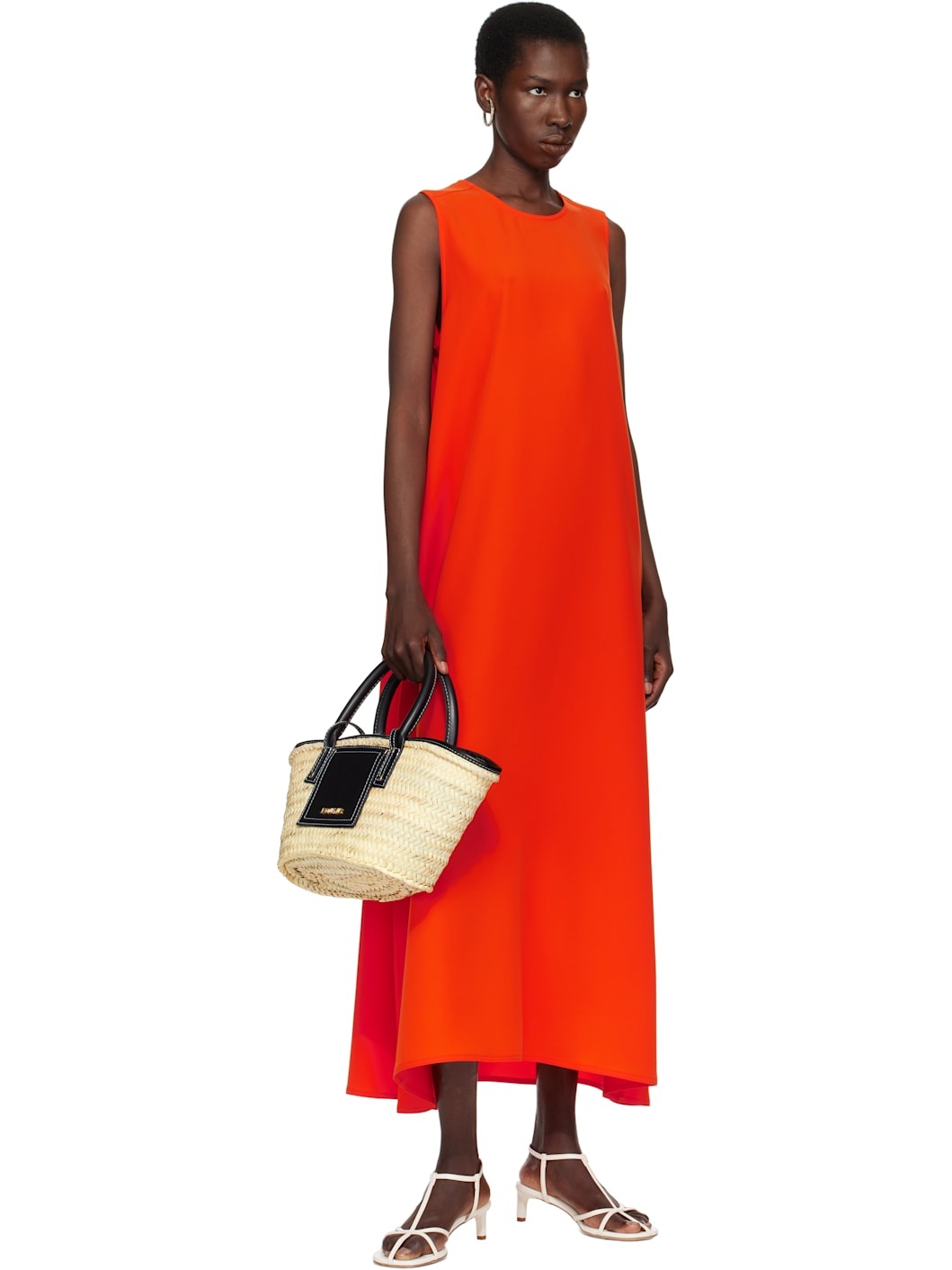 Black 'The small Soli basket' Tote - 4