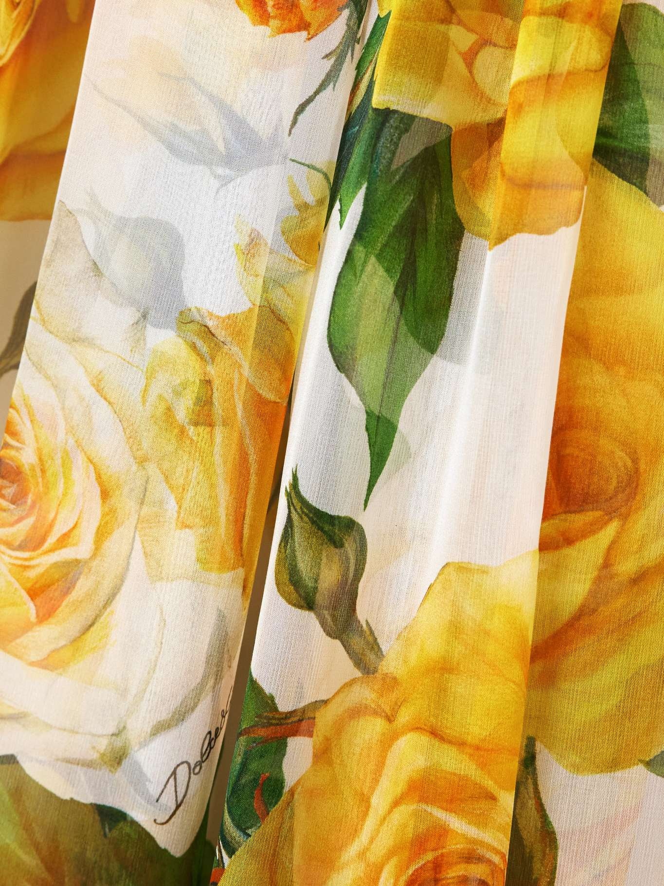 Floral-print silk-chiffon maxi dress - 4