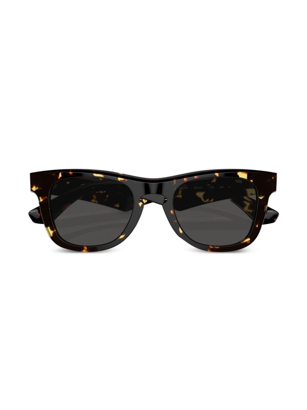 tortoiseshell-effect square-frame sunglasses - 5