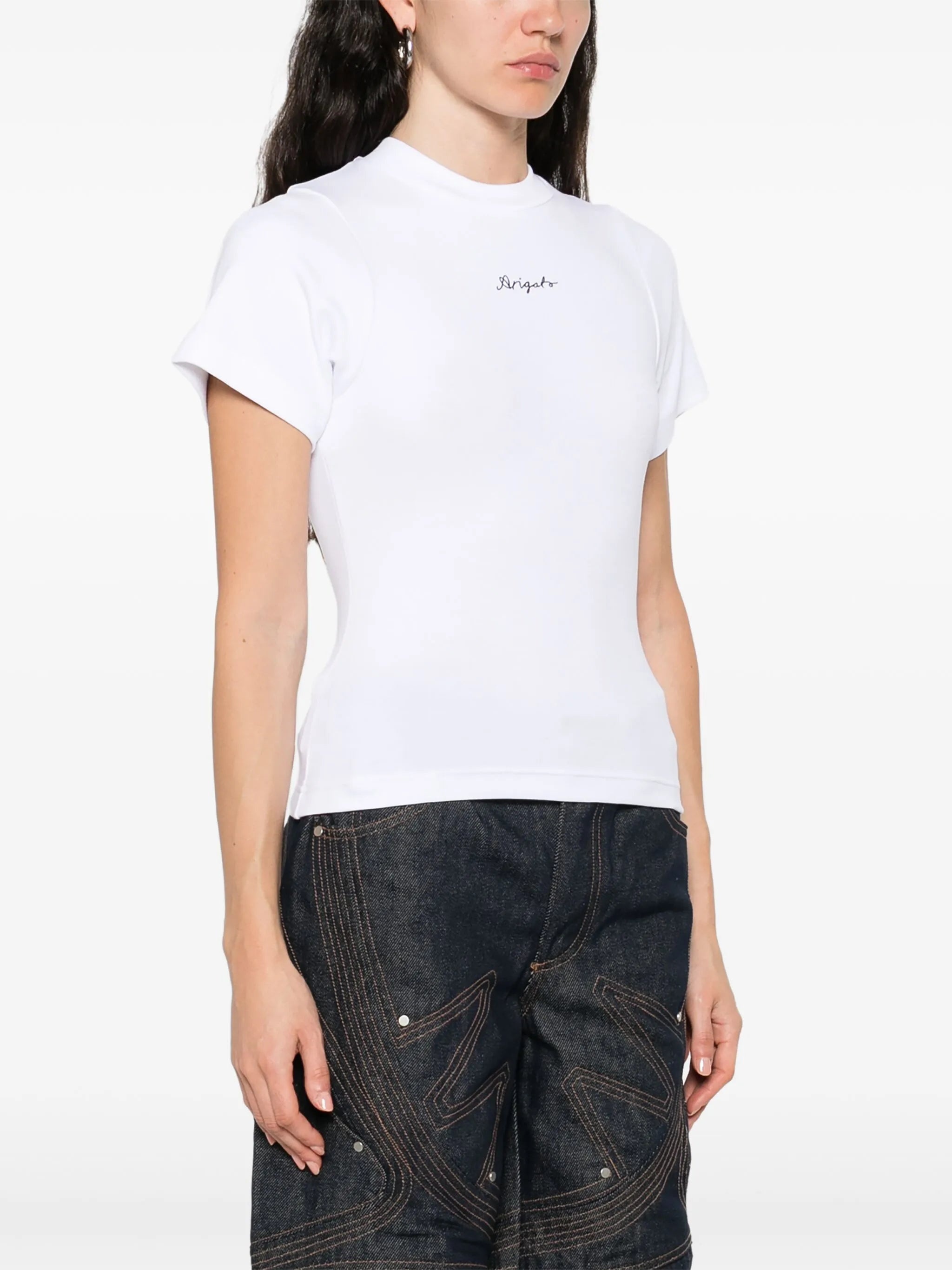 Stretch-cotton T-shirt - 3