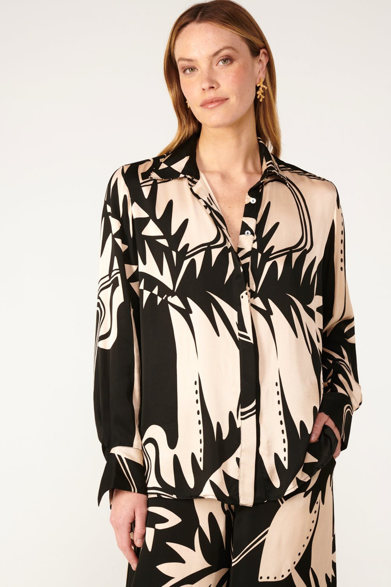 Shirt Eileen - Black Oasis 1