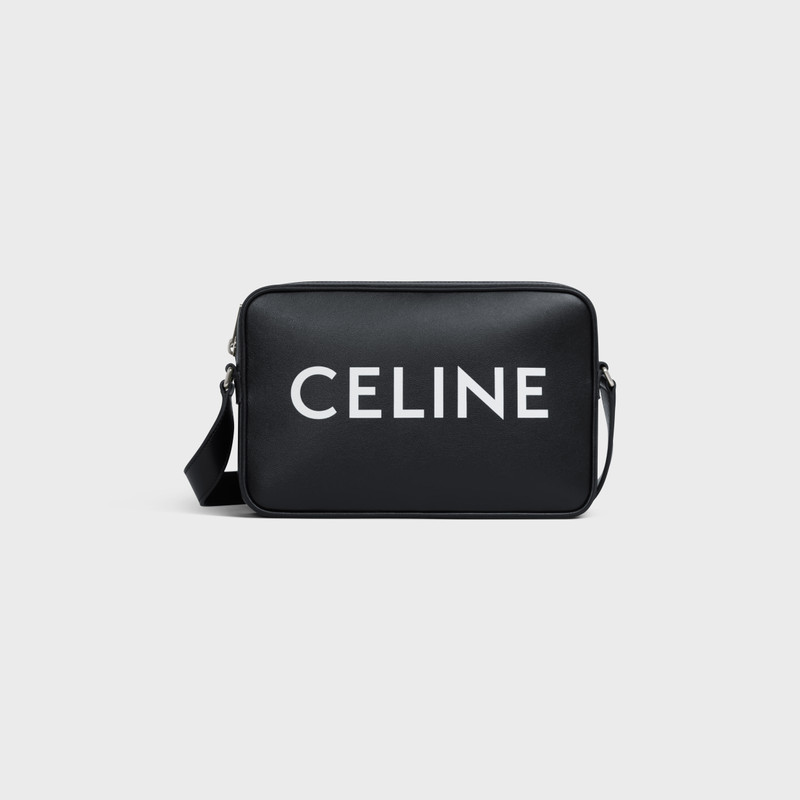 Medium Messenger Bag in Smooth Calfskin with Celine Print 1