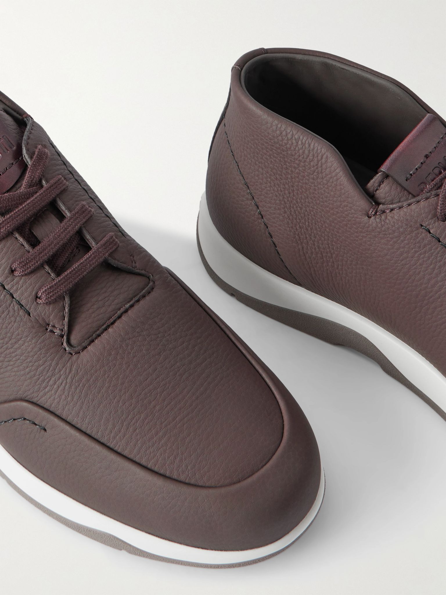 Échappée Leather Desert Boots Dark brown - 5