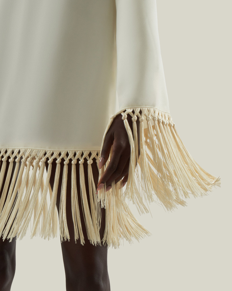 Claudia Dress in Ivory 4