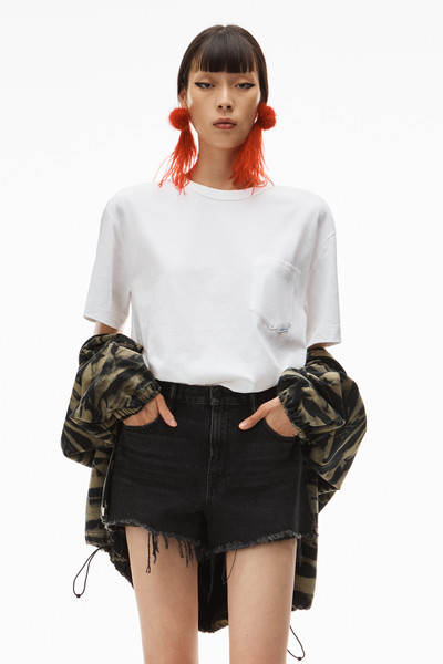 Alexander Wang POCKET TEE iN HIGH TWIST JERSEY outlook