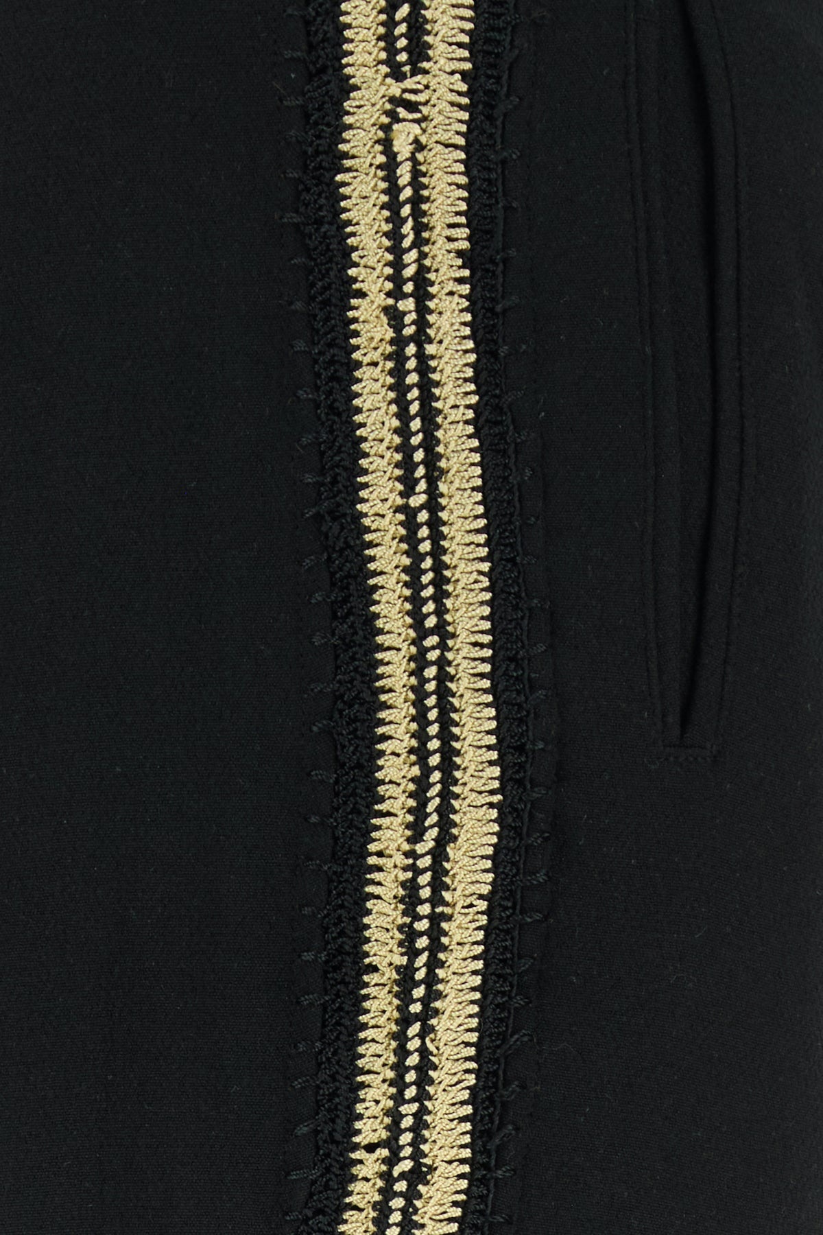 Black crepe pant - 3