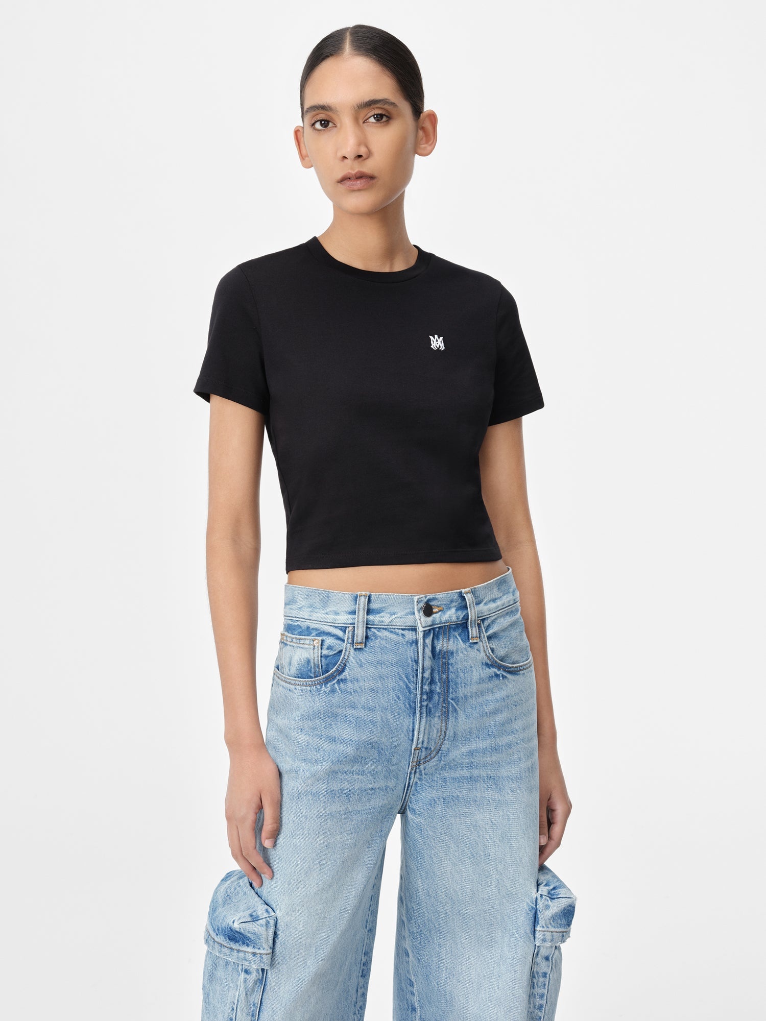 MA EMBROIDERED BABY TEE - 3
