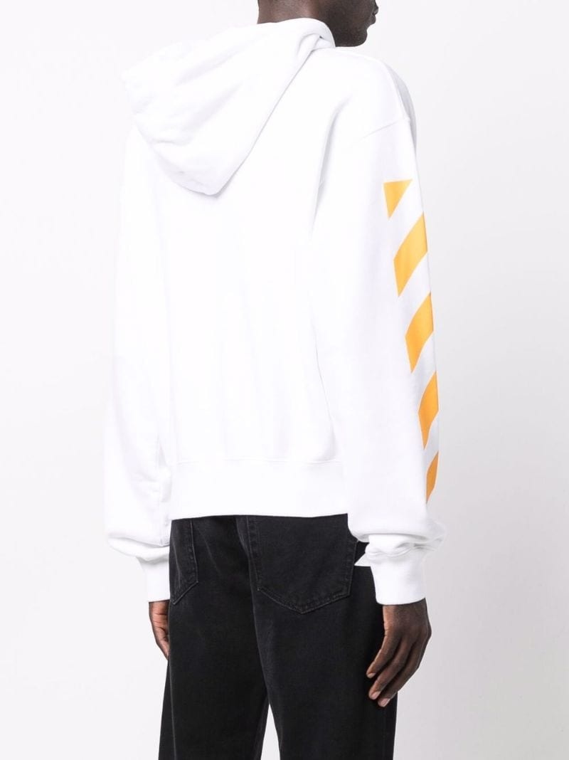 Off-White Caravaggio painting Diag-stripe hoodie | REVERSIBLE