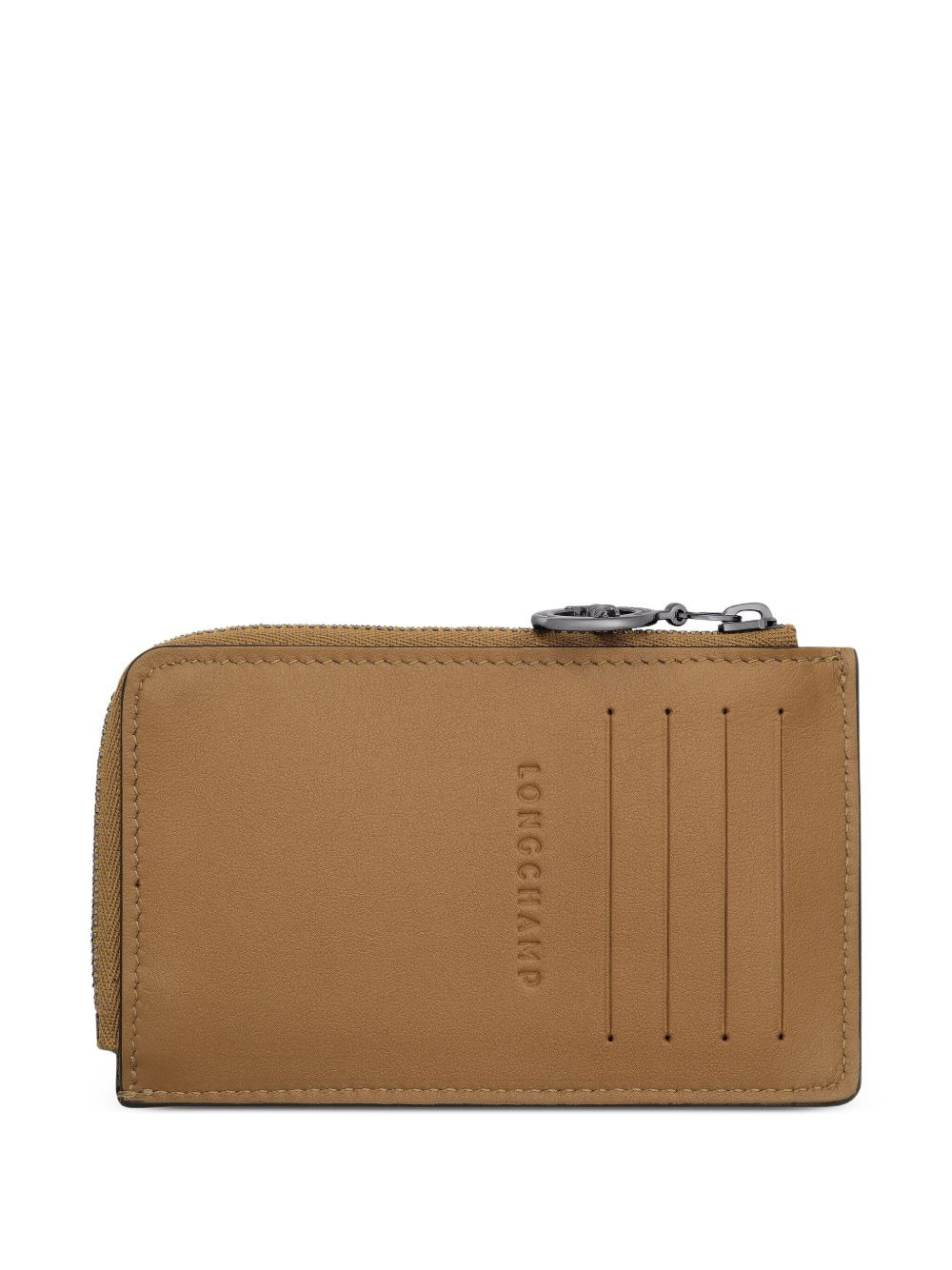 Le Pliage zippered leather cardholder - 2