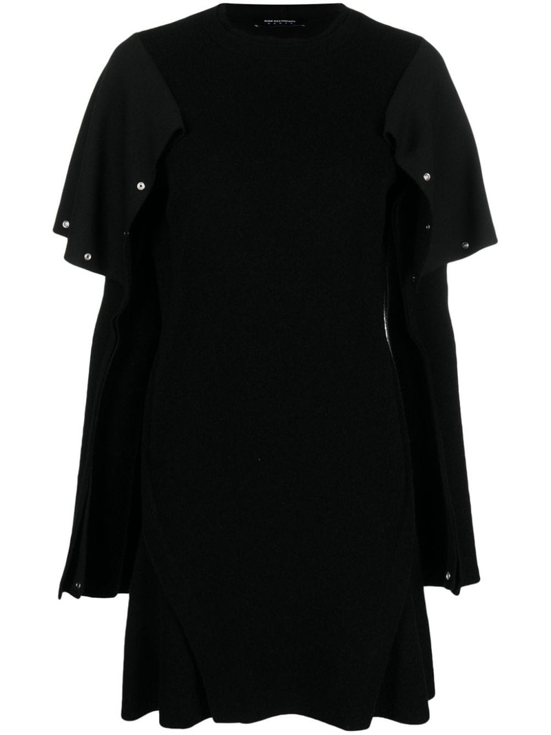 Horsebow layered minidress 1