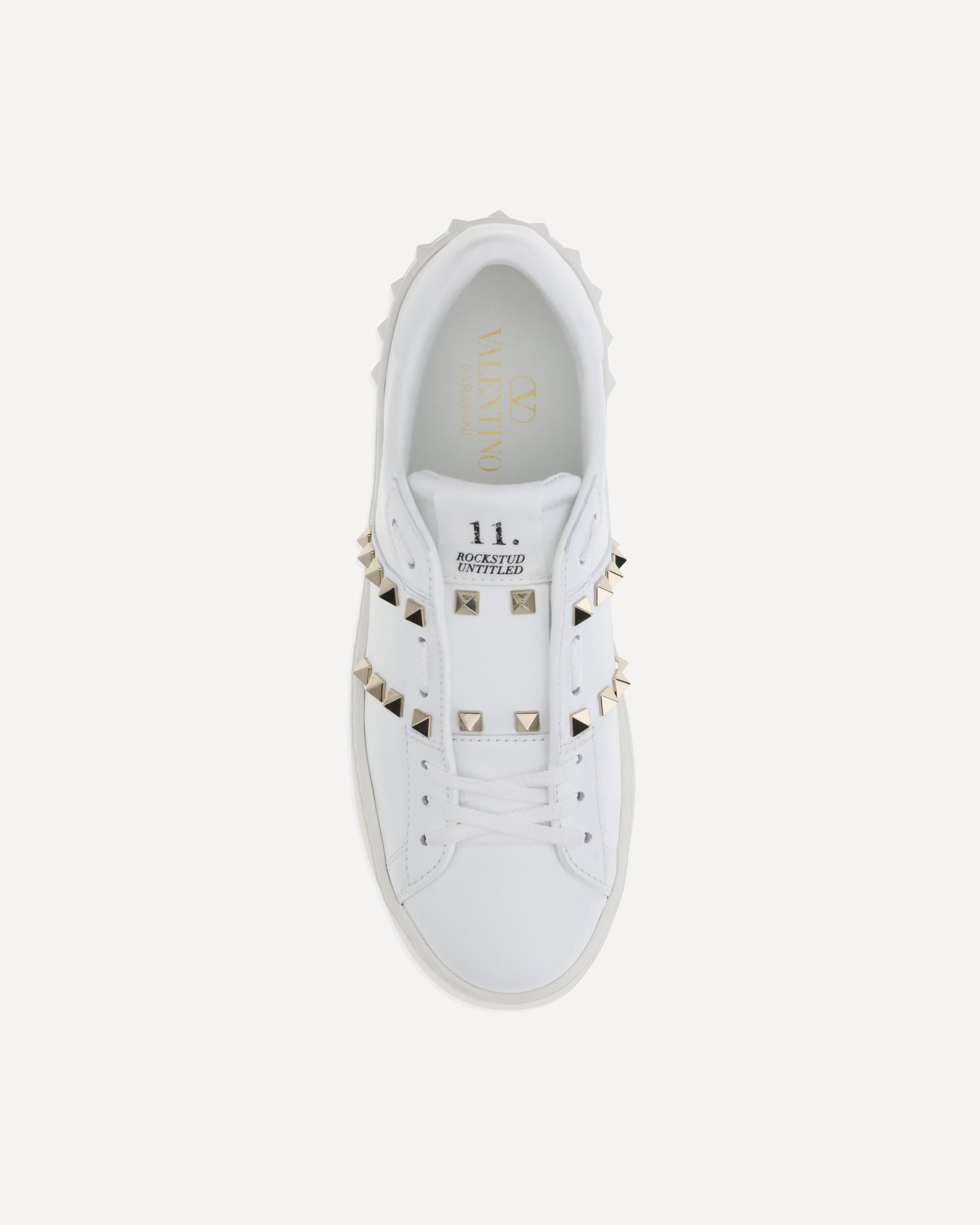 Rockstud Untitled Flatform Sneakers - 4