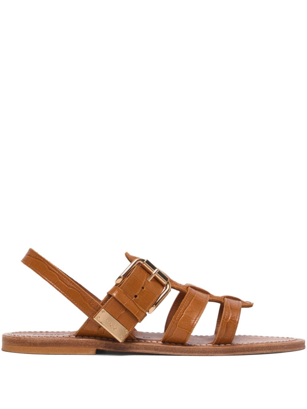 buckle-strap sandals - 1