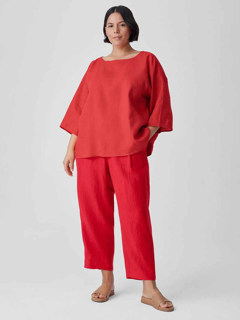 Organic Linen Lantern Pant 6