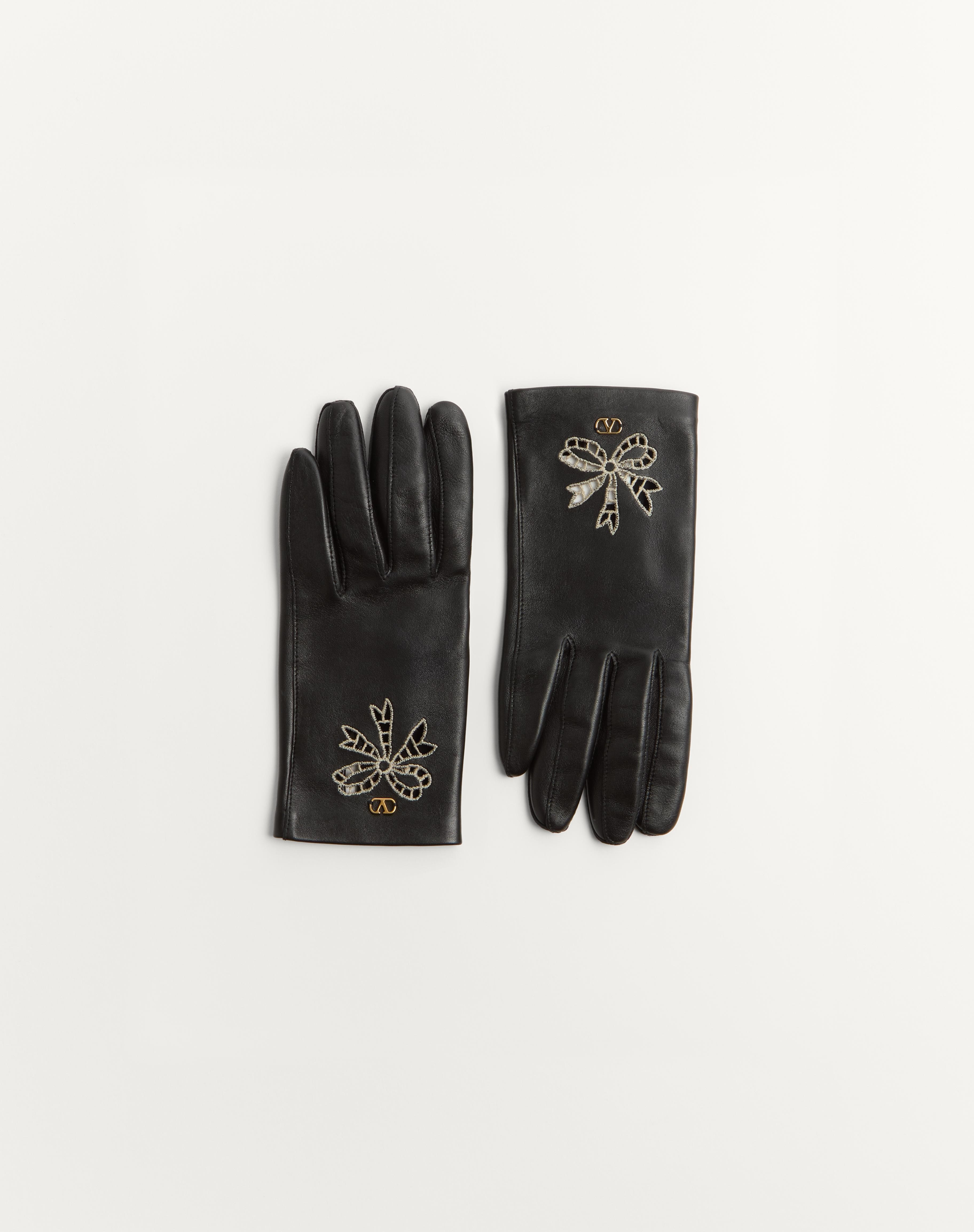 VLOGO SIGNATURE NAPPA GLOVES - 1