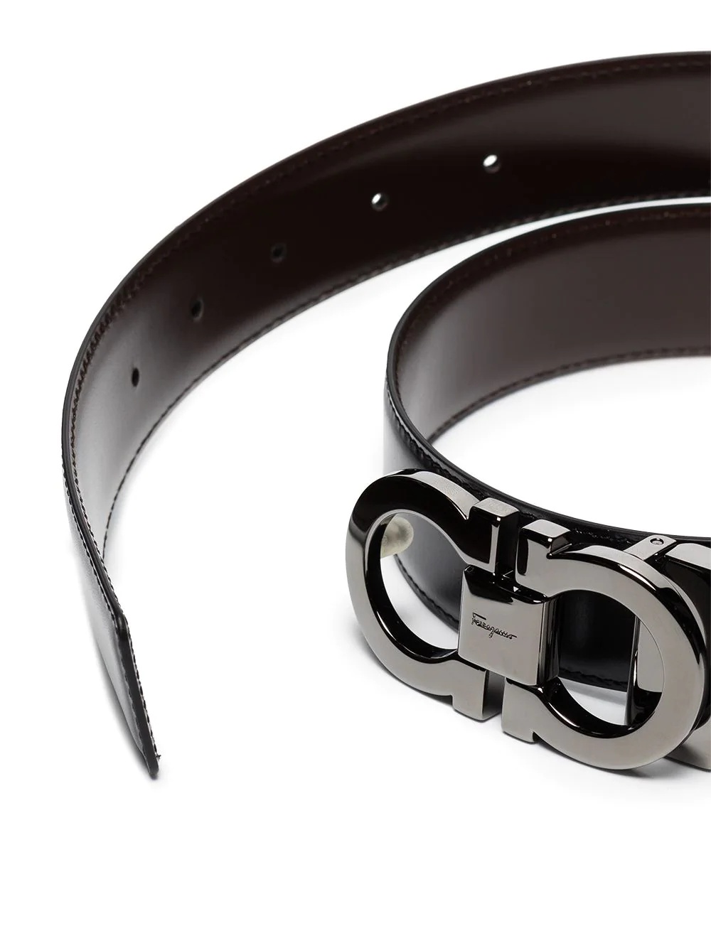 Gancini buckle belt - 3