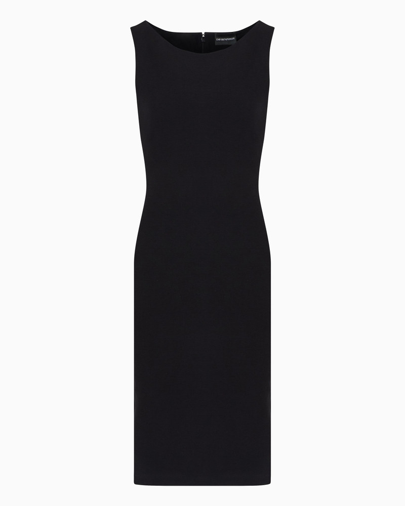 OTTOMAN JERSEY SHEATH DRESS 1