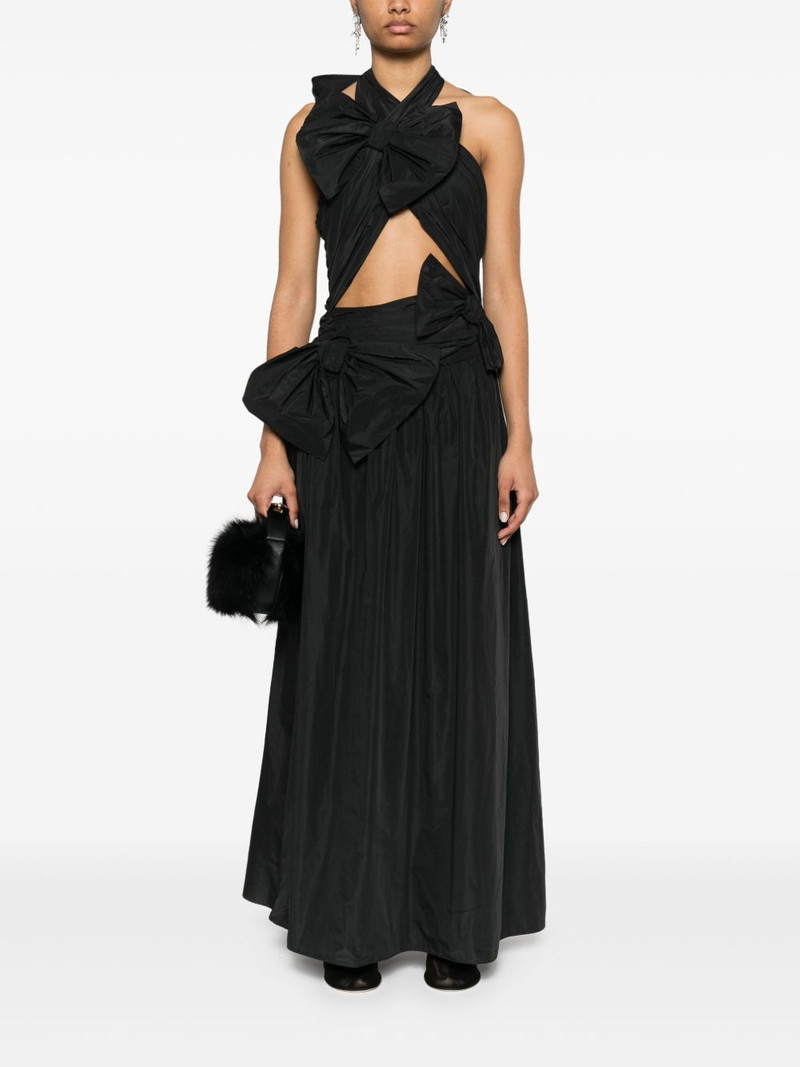 VIKTOR & ROLF drape bow maxi dress outlook