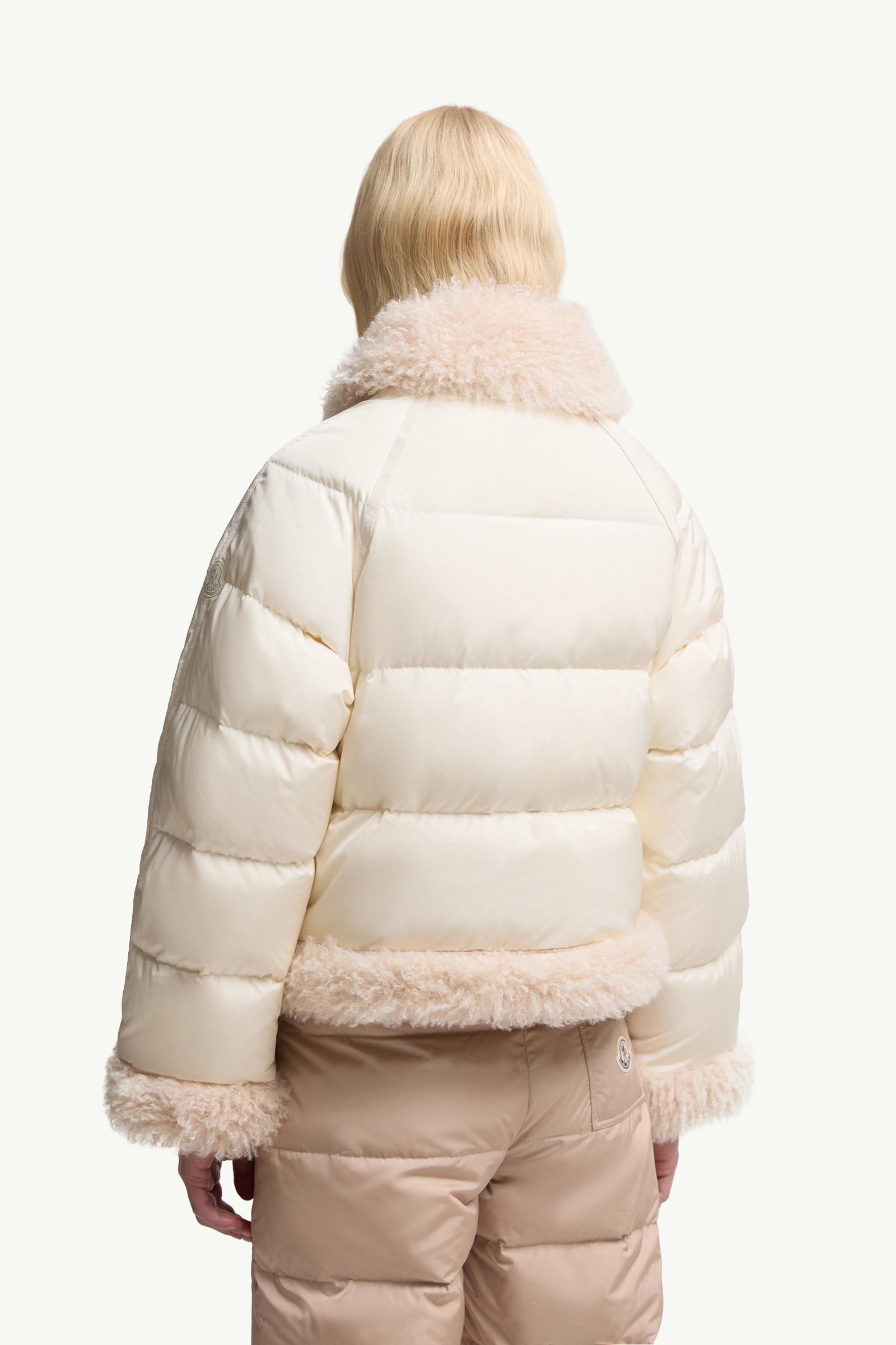 Rubrouk Teddy-Trimmed Short Down Jacket - 5