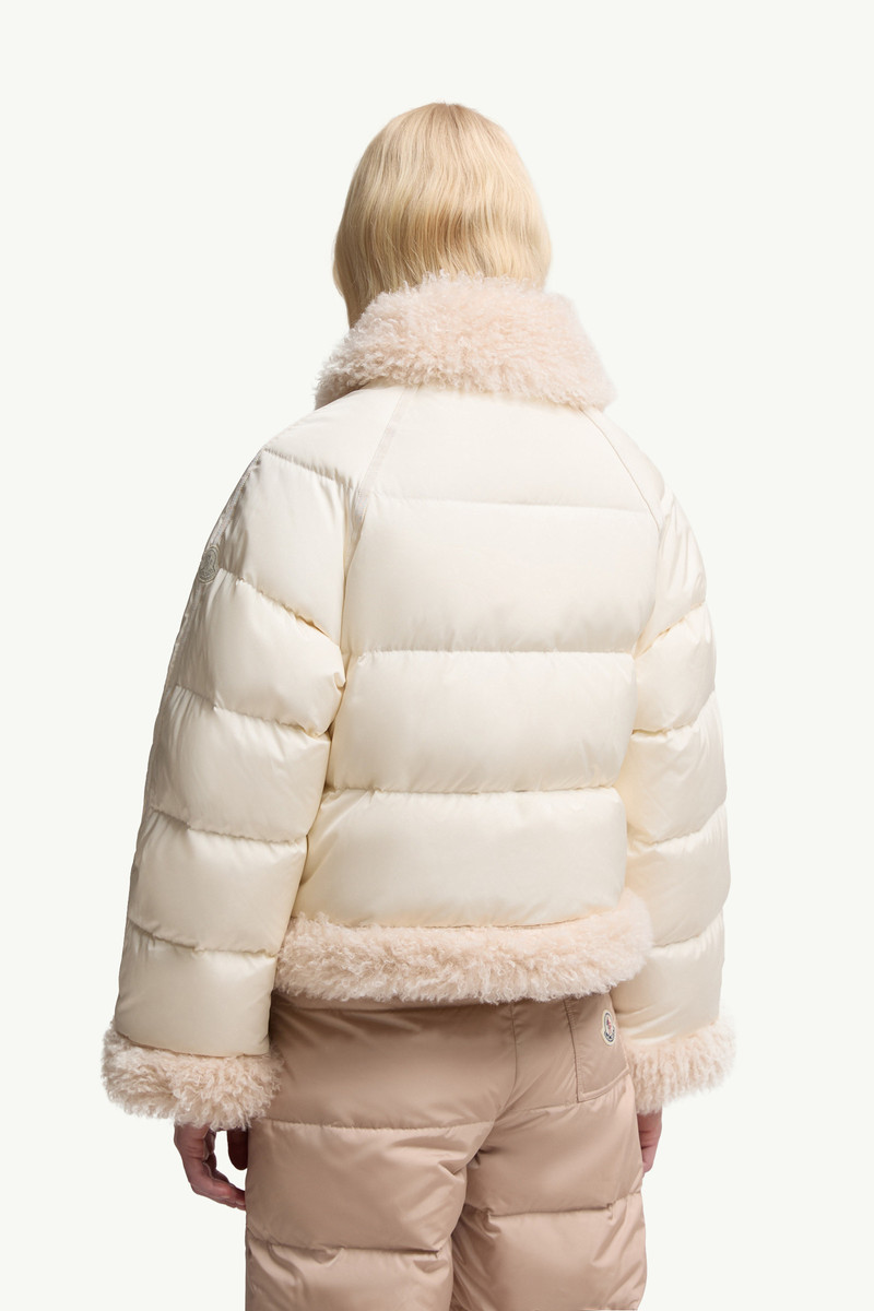 Rubrouk Teddy-Trimmed Short Down Jacket 5