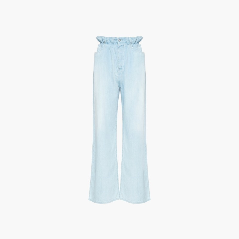 Miu Miu Chambray denim pants outlook