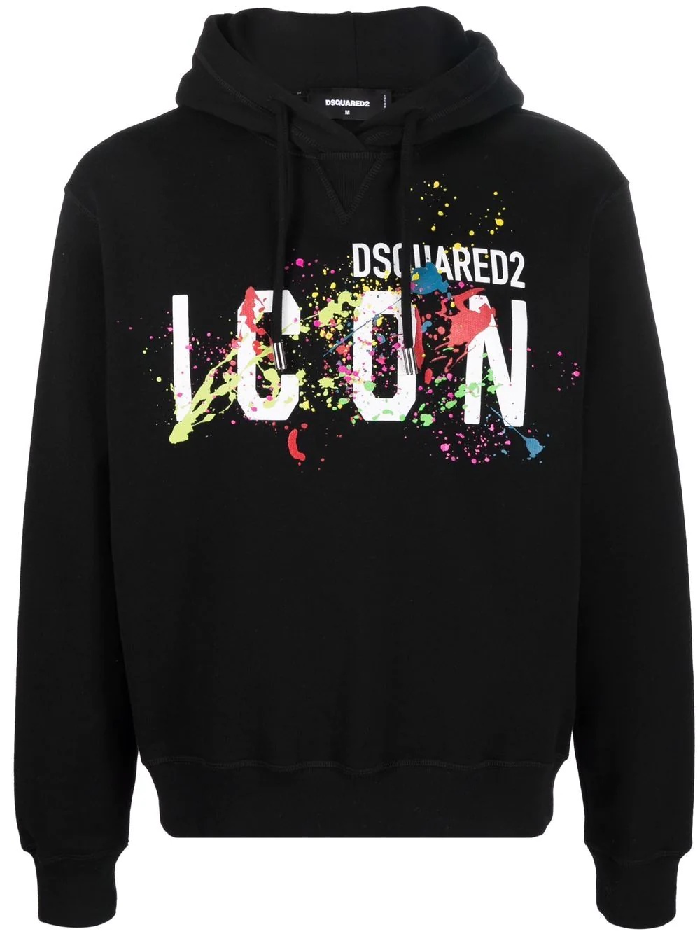 logo-print hoodie - 1