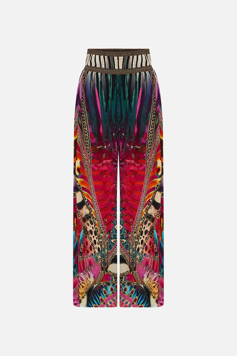 SHIRRED WAIST PANT - 1