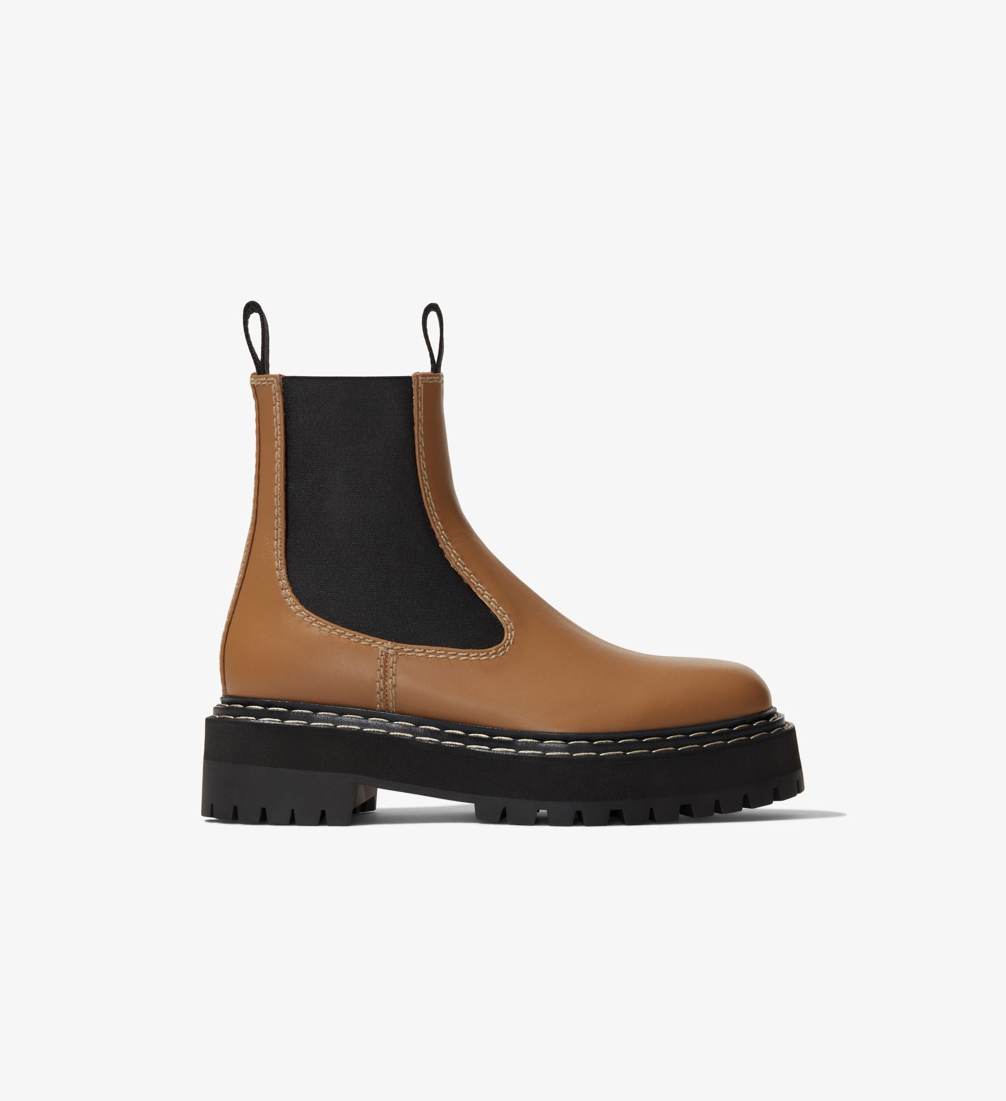 Lug Sole Chelsea Boots - 1