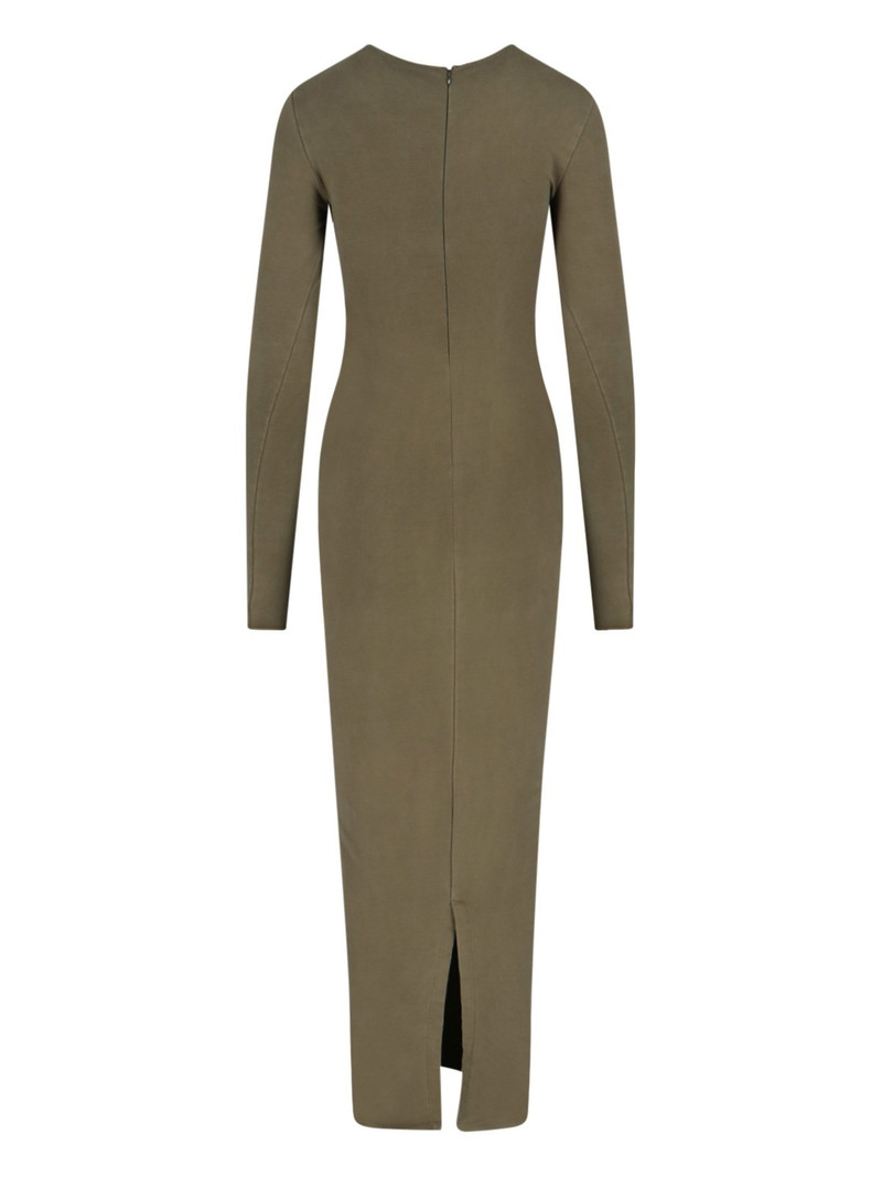 RIBBED MAXI DRESS 2