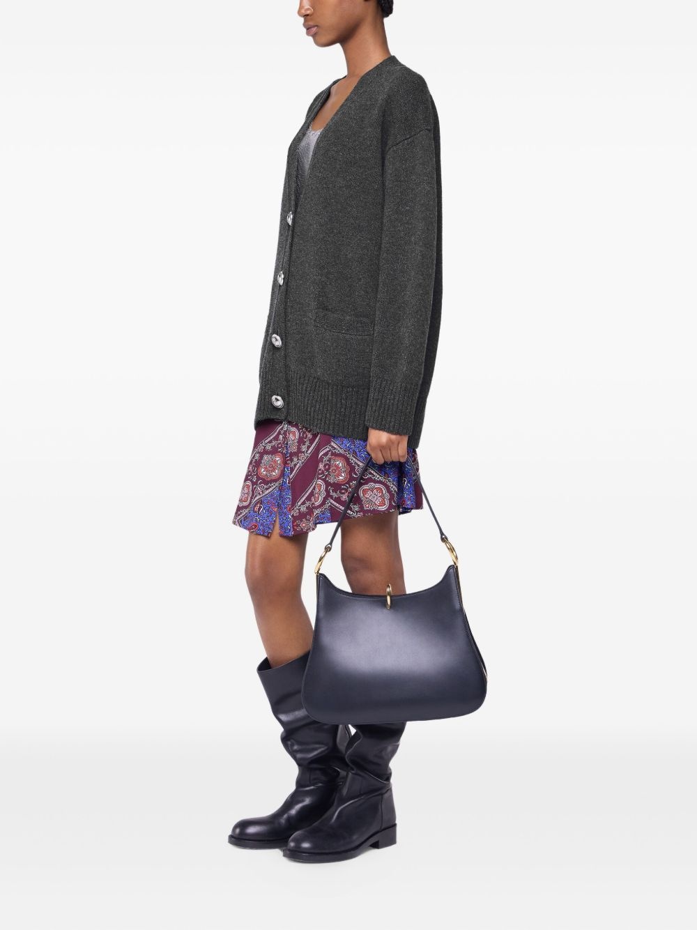 buttoned-up cardigan - 3