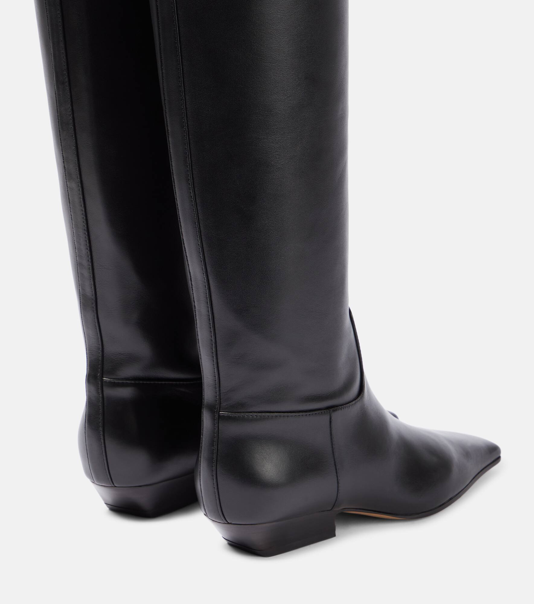 Marfa leather knee-high boots - 3