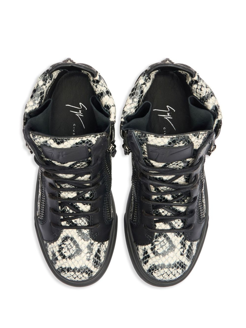 Nicki leather sneakers 4
