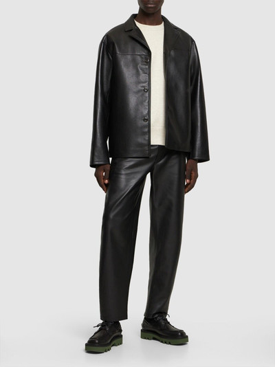 Nanushka Regenerated leather jacket outlook