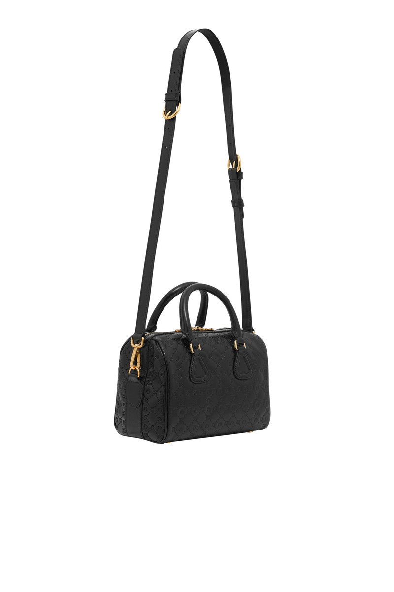Marine Serre Moonogram Embossed Leather Strike outlook