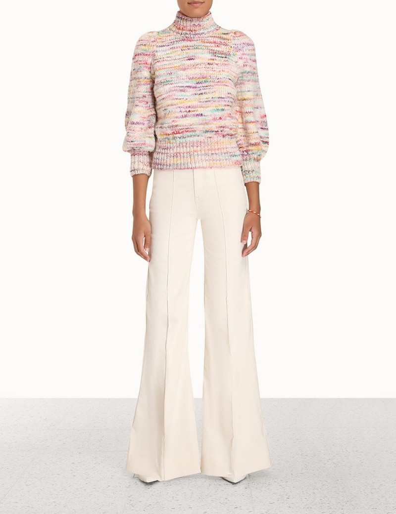 Zimmermann WONDERLAND BLOUSON SWEATER outlook