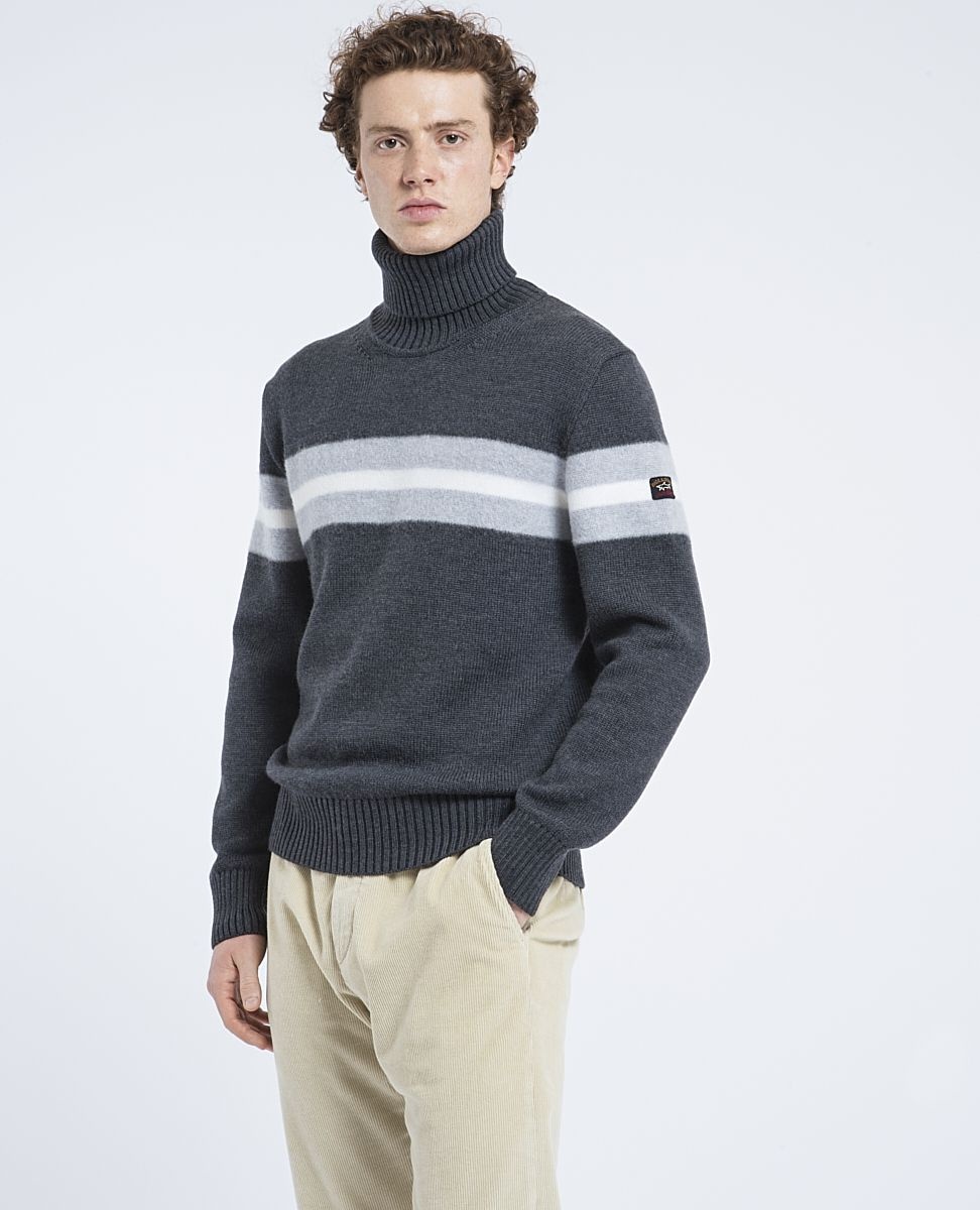 Wool turtleneck Jumper - 2