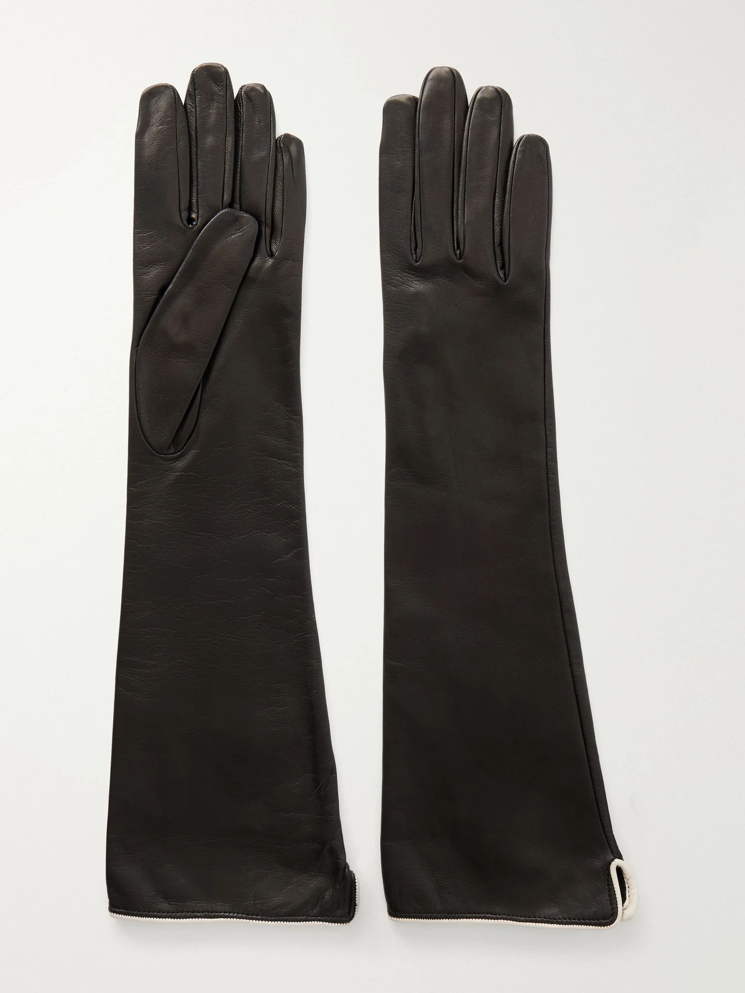 The Kyle leather gloves Black - 1