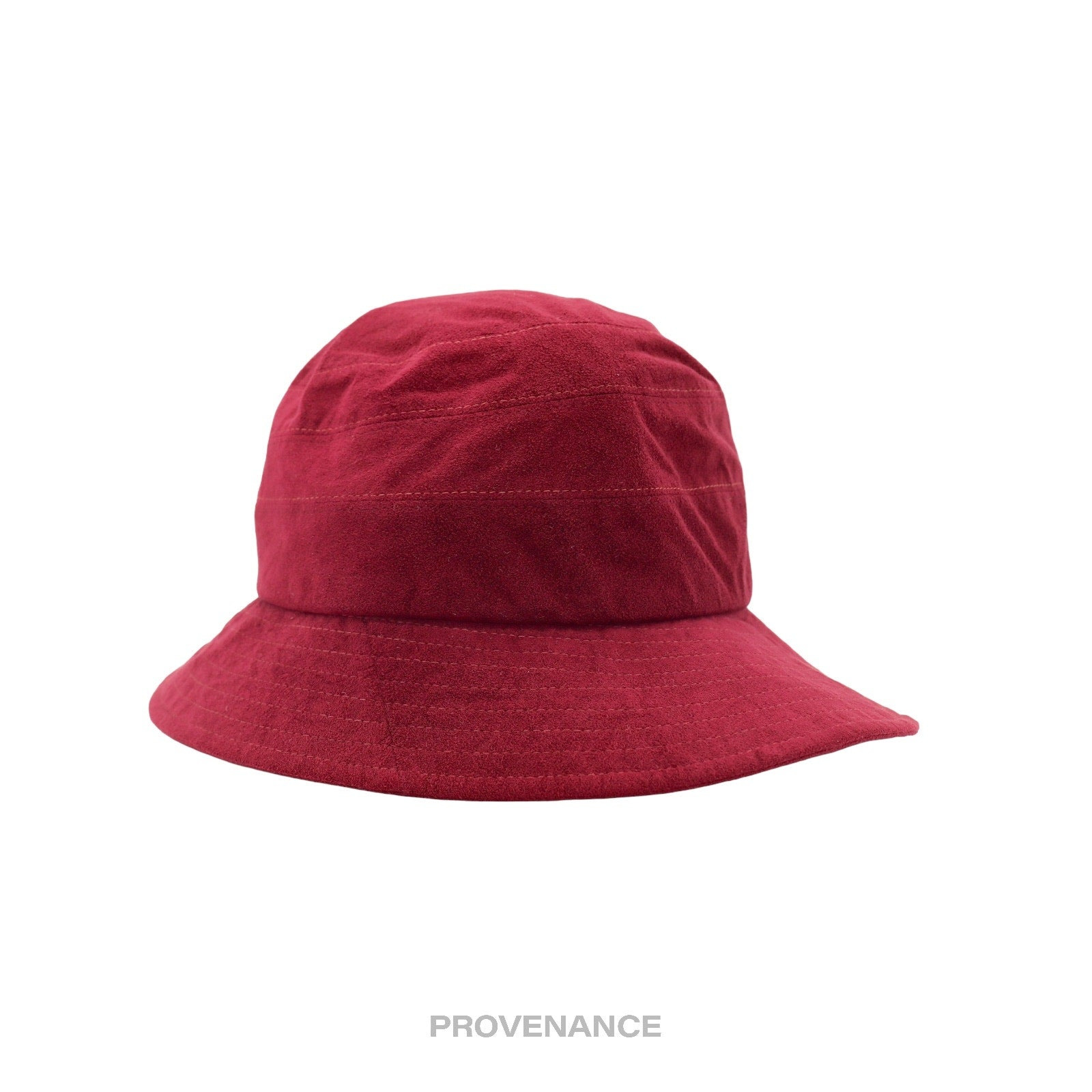 Givenchy Play Logo Notch Bucket Hat - Wine Microsuede - 2