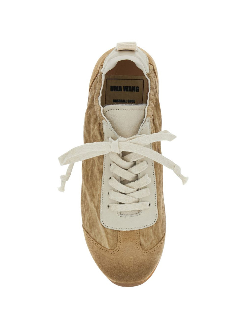 panelled low-top sneakers 4