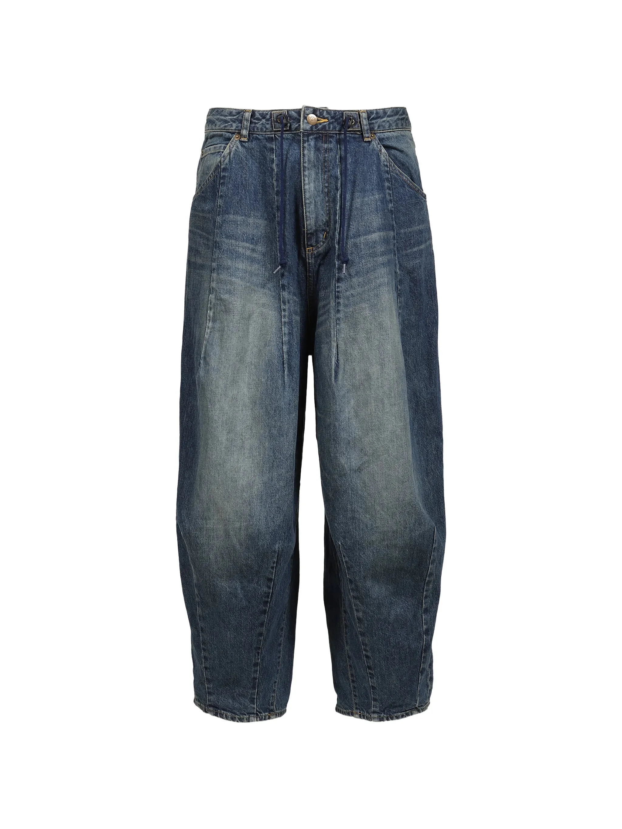 Needles Faded-effect Tapered Jeans - 1
