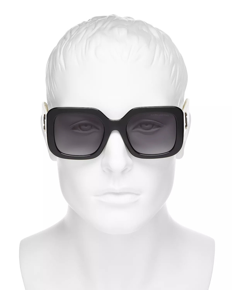 Marc Jacobs Marc Square Sunglasses, 53mm outlook