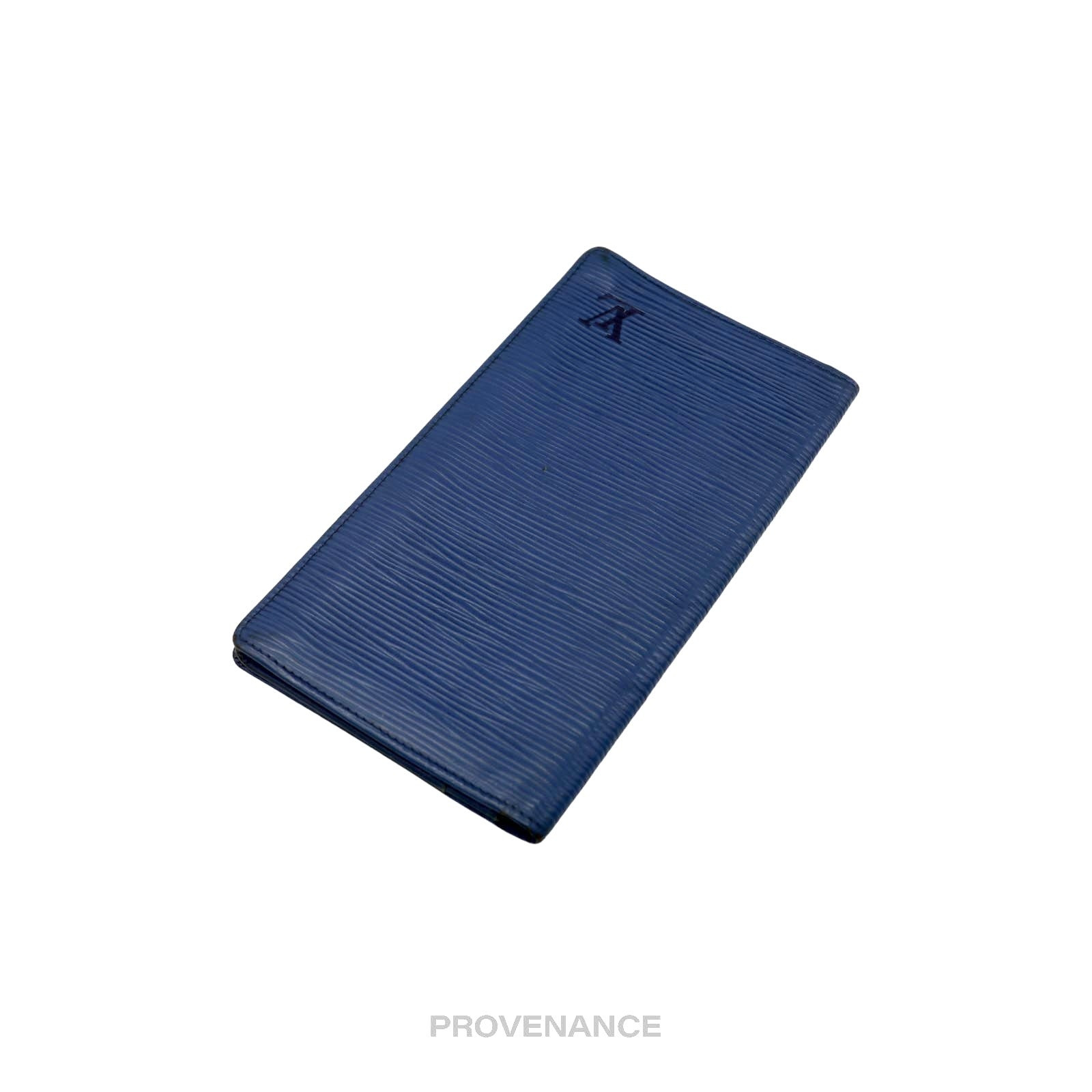 Louis Vuitton Long Wallet - Toledo Blue Epi Leather - 5