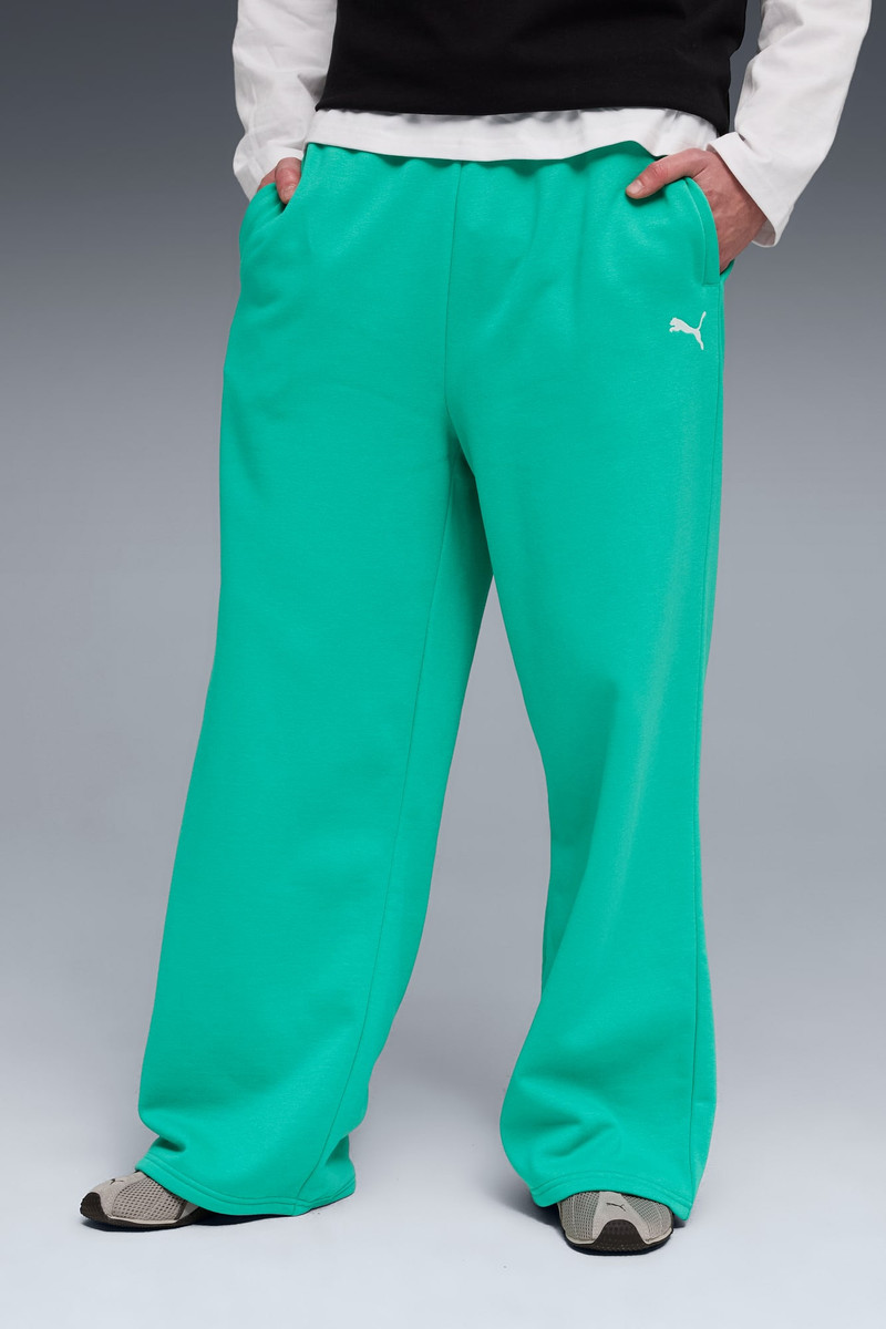 PUMA Wardrobe Essentials Men's Wide Leg Sweatpants outlook