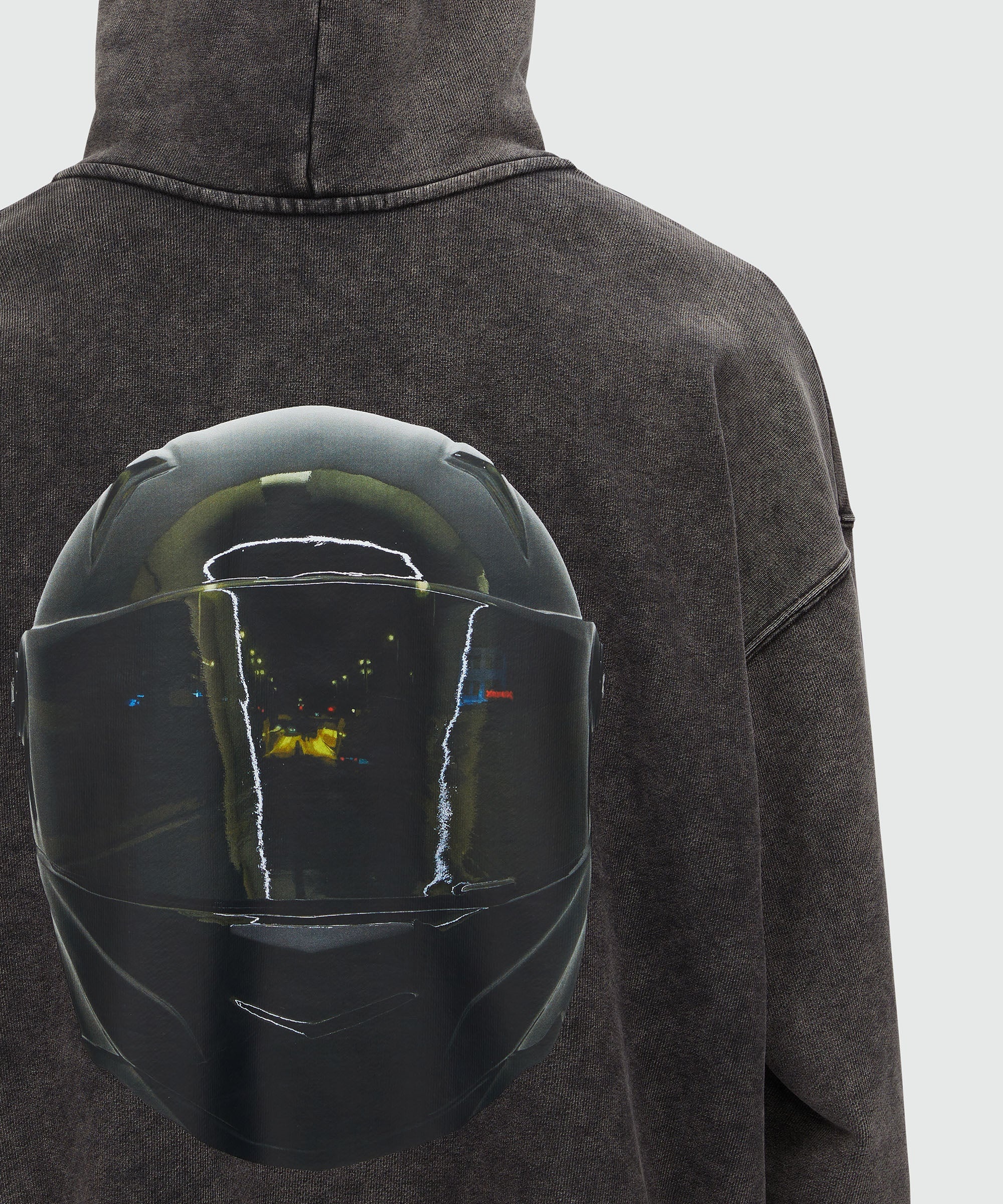 Faded jersey sweatshirt with  "Túnel da Xerox" print - 5